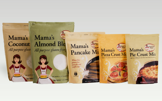 Gluten Free Mama Packaging